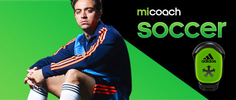 Adidas miCoach Soccer featuring SPEED_CELL connectivity for iPhone and iPad