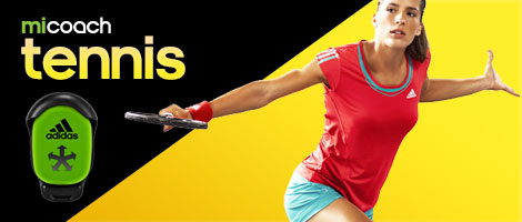 Adidas miCoach Tennis featuring SPEED_CELL connectivity for iPhone and iPad