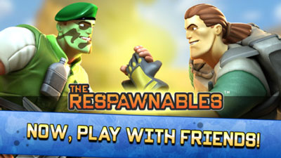 The Respawnables lighthearted cartoon shooter