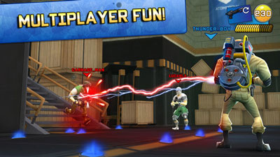 The Respawnables lighthearted cartoon shooter